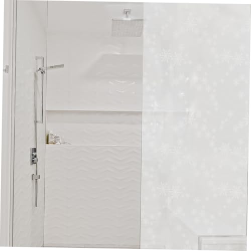Película Para Ventanas Healifty PVC Blanca Mate 200x45 cm miniatura 2