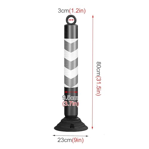 Plot de signalisation de 80 cm pour la gestion du trafic et parking privé - 7