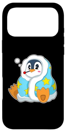 ペンギン 発熱体温計 スマホケース iPhone 17 Pro Max 用