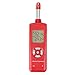 Digital-Tester, Wissenschaftliche Messung TL-500 Digitalthermometer Hygrometer Luftfeuchtigkeit Temperatur Tester Sensor Pyrometer Psychrometer Wet Bulb Taupunkt Digital Meter (Color : Red)