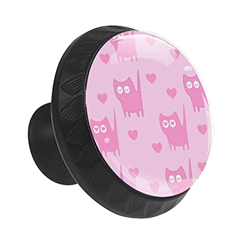 Boutons de tiroir roses pour relooker facilement une commode enfant