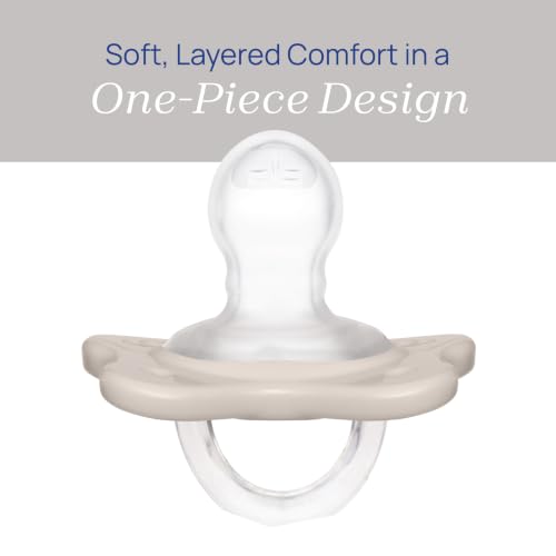 Chicco Dual Soft Orthodontic Pacifier One-Piece Silicone, 6-16m, 2-Pack - image 8