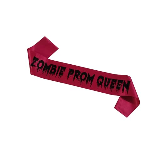 Halloween Prom Queen Sash Belt Halloween Bloody Sash Zombie Prom Queen Sash Belt BHWH502
