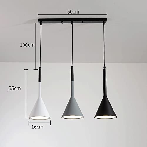 Chandelier E27 * 3 pour rénover l'éclairage de votre bar de salle - 2