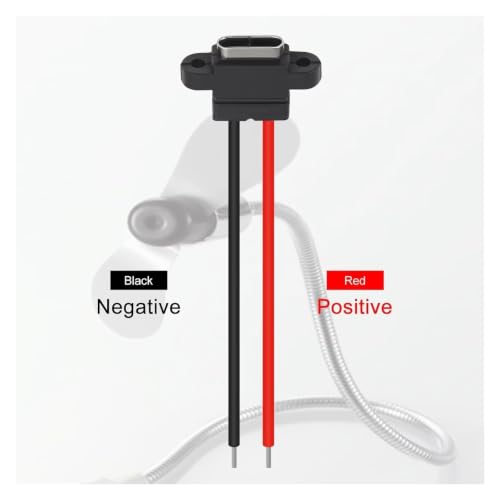 Conector USB C resistente al agua ideal para instalar en paneles exteriores y barcos 4