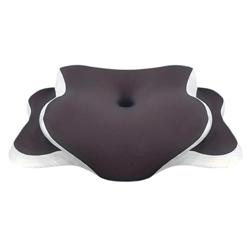 Almohada de memoria para dormir, cojín ergonómico de espuma, soporte para la espalda, almohada de de presión suave, para el hogar, dormitorio, apartamento, oficina, coche, viaje, masaje