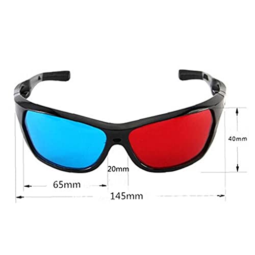 Movie Bril Multi Gebruik 3d Vision Bril Simple Style Red-blue Glazen En Brilclips Voor 3d Movie Game Tv Theater - Image 3