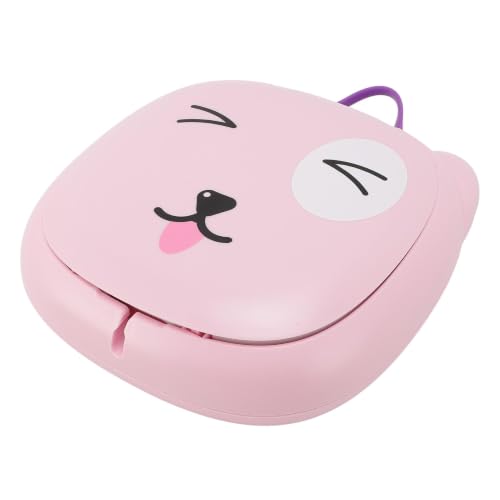 TOPINCN Children Travel Toilet Seat, Portable Foldable Potty Seat with Storage Bag, for Car Driving Camping Travel Toddler Portable Potty Trainer (Pink)