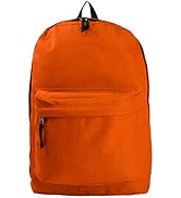 K-Cliffs Classic Bookbag Basic Backpack School Bookbag Student Simple Emergency Survival Daypack