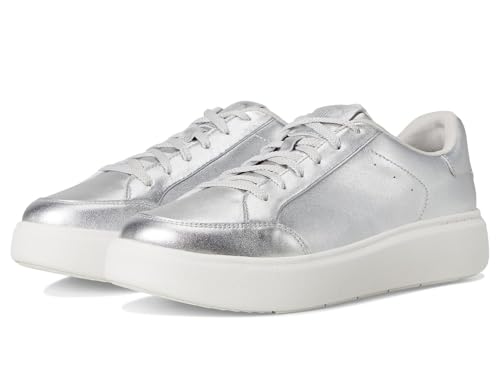 FitFlop Women's Rtg Metallic-Leather Sneakers