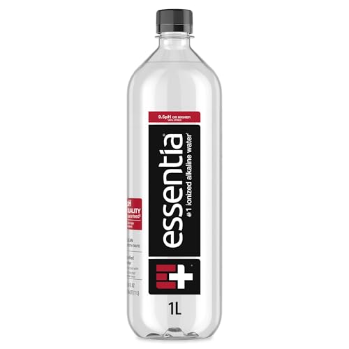 Image of Essentia Bottled Water, 1 Liter, Ionized Alkaline Water