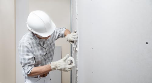 Fita Telada Drywall Tranlçada 100mm x 20 Metros - Reparos para Juntas em Paredes de Gesso
