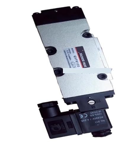 Vanne de commande électrique simple QVF6120 à commutation rapide 2 positions 5 voies