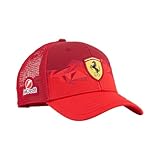 PUMA Scuderia Ferrari F1 – Sonderedition zum Las Vegas GP 2025 Kappe – Rot – Einheitsgröße