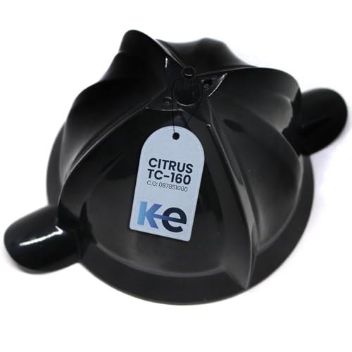 ANAKEL HOME Cono Exprimidor de Repuesto 087851000 Compatible con Taurus Citrus CT-160 Exprimidor de Naranjas Eléctrico | Ø8cm, Color Negro, Importante REVISAR COMPATIBILIDAD