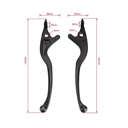 Palanca de freno disco hidráulico y embrague para motocross y scooter 50cc a 110cc 5