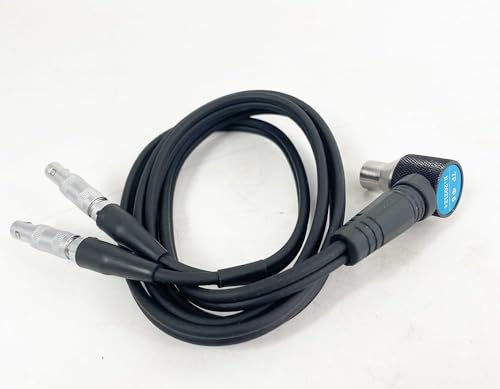 Sonda de Medidor de Espesor Ultrasónico, Sonda Transductora de Diámetro Micro para Medición de Espesor en Paredes Delgadas y Superficies Curvas Pequeñas con Frecuencia 7MHz, Rango de Medición 0.75-80mm, Diámetro 6mm miniatura 5