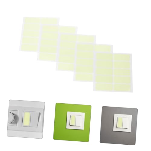 Pegatinas luminosas contra la oscuridad: OSALADI para interruptores de habitaciones infantiles 8
