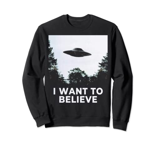 Alien UFO Hunter Cacciatore di alieni Astronave Alien Cool A Felpa