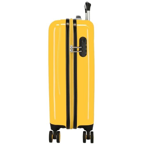 Enso Play All Day Cabin Suitcase Yellow 38x55x20cm Hard ABS Combination Lock Side 34L 2kg 0 Hand Luggage, Lemon Tree, Cabin Suitcase, Lemon Tree, 38x55x20cm, Cabin Suitcase4