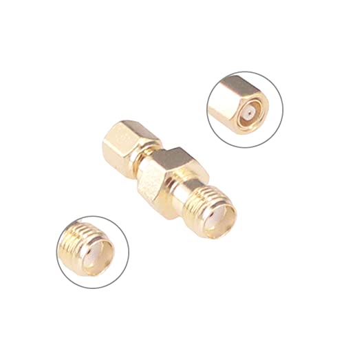 Adaptador coaxial SMC macho a SMA hembra x4 miniatura 4