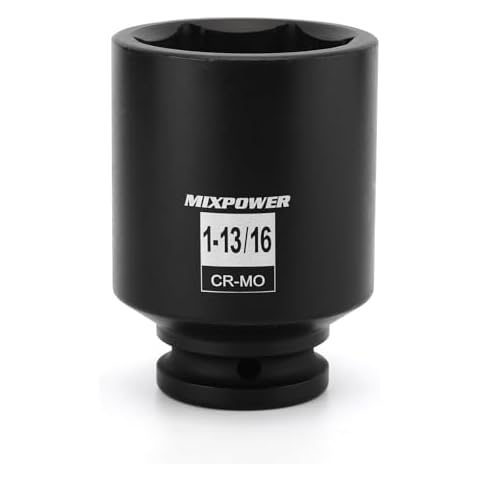 MIXPOWER 3/4" Deep Impact Socket for Axle Nuts Cover