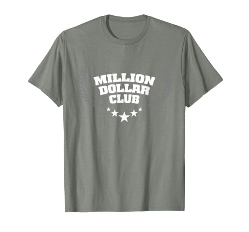 Million Dollar Club Award Shirt T-Shirt, Men, Olive Heather, Small