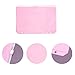 Pink A5 Binder Pockets 12pcs Zipper Cash Envelopes Pouch Loose Leaf Bags 6 Holes PVC Zip Organizer Folder for Planner Journal Budget Filing