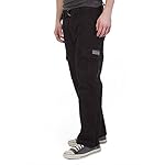 Unionbay-Mens-Survivor-Iv-Relaxed-Fit-Cargo-Pant-Reg-and-Big-and-Tall-Sizes-Black-34x32
