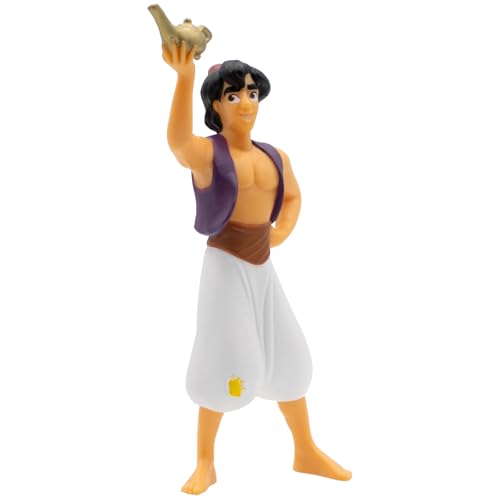 Bullyland Princess 12454-Figura di Gioco, Walt Disney Aladdin, Circa 12,5 cm di Altezza, Figura Dipinta a Mano, Senza PVC, per Giocare con la Fantasia dei Bambini, Colore Blanc, 12454
