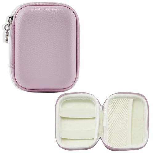 Étui compact pour appareil photo numérique - Compatible avec Camkory, Kodak PIXPRO FZ45, Lecran, VAHOIALD, Canon IXUS 285 HS, Umipyiza, YLSHGXFC, AOREGRE, Duluvulu, étui de protection pour (Purple)