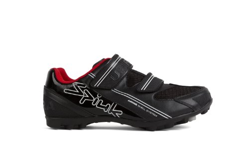 Spiuk Uhra MTB   Zapatilla de Ciclismo Unisex, Color Negro, Talla 41