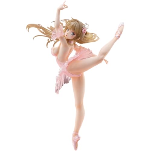 Xinnice Dream Tech Figurine manga - Swan Girl - Figurine d'action - Ballerine fille - Modèle statue - 32 cm - PVC - Ornement de bureau - Cadeau pour les fans d'anime
