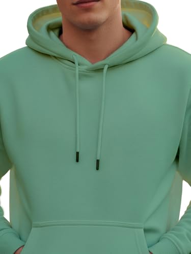 Image of XENOVAURBAN Unisex Cotton Fleece Solid Plain Hoodie - Pack of 1