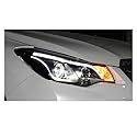 Auto Styling Scheinwerfer Kompatibel for Subaru XV Scheinwerfer 2011-2015 Kopf Lampe DRL Signal Projektor Objektiv Automotive(Headlight Xenon)