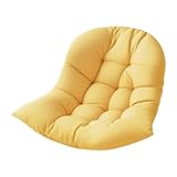 . 【Fabrication soignée】: Le coussin de chaise en panier est bien fait, compact, facile à transporter, à démonter et à assortir avec des chaises suspendues ou des chaises en rotin