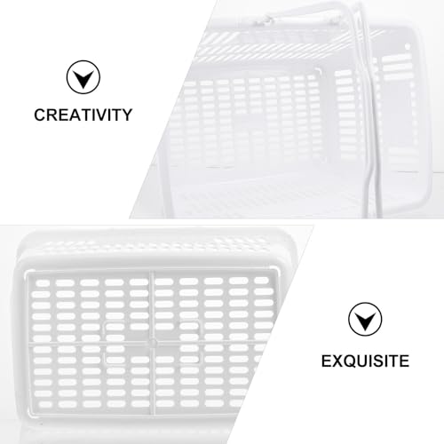 Panier de rangement en plastique pour optimiser les petits espaces - 4