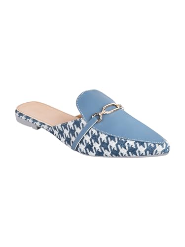 Image of TRYME Trending Stylish Buckle Bellies Soft & Comfortable Flat Mules Sandal for Womens and Girls