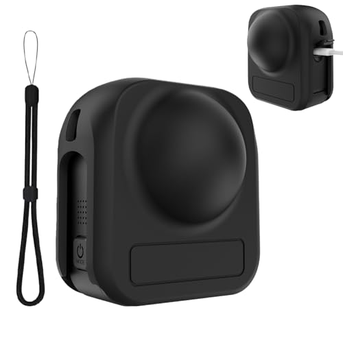 For GoPro Max2 p P[X Jo[ VRیP[X _炩G LYh~ wh~ Sʕی M݌v ~ mȌʒu tȒP GoPro MAX2 p P[XJo[iubNj