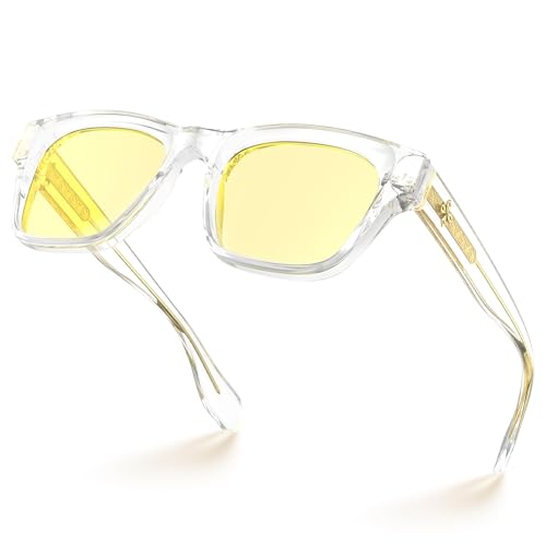 Image of VISOONE Gamer Glasses Professional Blue Light Filter with Anti-Fatigue and Anti-Glare Stylish for Men and Women BONA