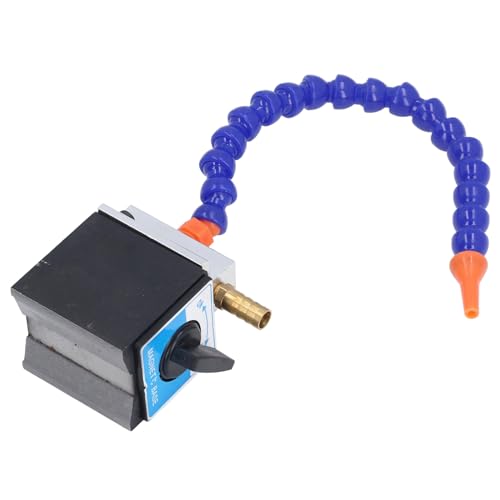 Zerodis Kühlmittels Ch Lauch mit Magnetischer Basis, 300mm Verstellbarer Magnetischer Basis Kühlmittel Flexibel 1/4-Zoll Einlass 1 / 2in Auslass Schlauch für Maschinen Verarbeitung