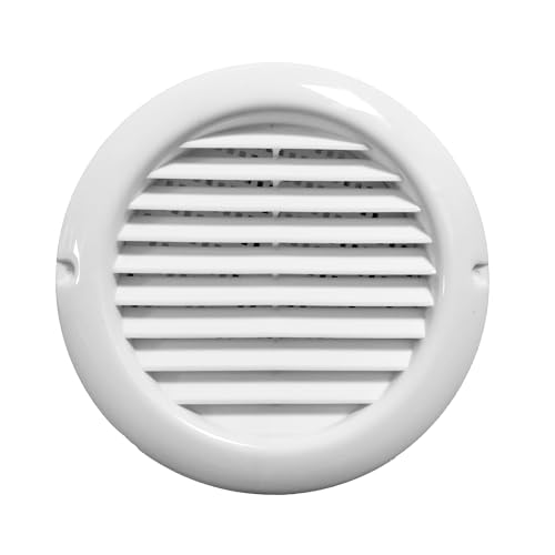 Image of Chimney Pipe Vent Cover 6 Inch /150mm for Kitchen Chimney Pipe Outer Vent Cover Cover /Ventilation Cap /Chimney Exhaust Pipe Cowl Cover White