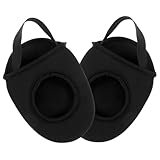 Happyyami 1 Par Medio cubrezapatos Accesorios Bicicleta Accesorios para Bicicleta Cubiertas de Zapatos de Bicicleta Accesorio de equitación Protectores de Zapatos de Invierno paño de Buceo