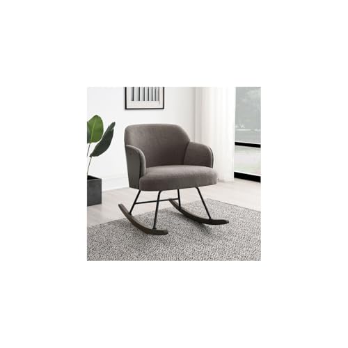 Sillón Mecedor Boucle Taupe miniatura 2
