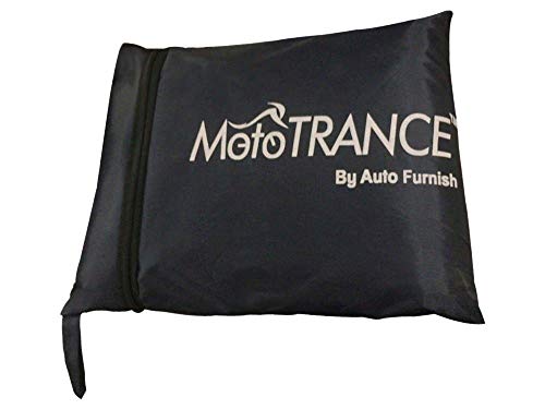 Image of Mototrance Sporty Blue Bike Body Cover Compatible with Honda Dream Yuga