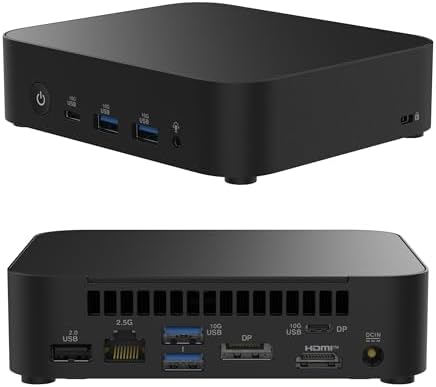 NUC 14 Pro NUC14MNK250 Mini computadora de escritorio/Mini PC/HTPC 14ª generación Intel Twin Lake N250, Intel UHD Graphics (N97), 8 GB DDR5 RAM, 256 GB SSD