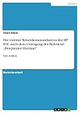 Die externe Krisenkommunikation der BP PLC nach dem Untergang der Bohrinsel „Deepwater Horizon“: Eine Analyse