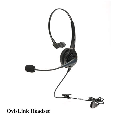 Ovislink OVHS072-NEC Phone Headset With Noise Canceling, Built-In Acoustic Shock Protection & Include Rj9 Quick Disconnect Cord | Call Center Headset Compatible With All Nec Telephones, Hd Voice thumb #1