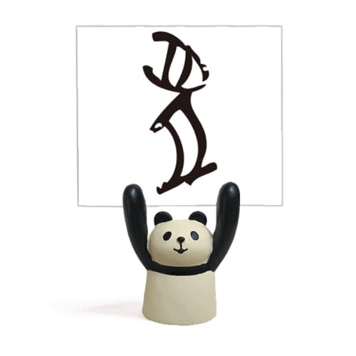 Porte-mémo zodiaque lapin et panda, le cadeau idéal pour décorer un bureau