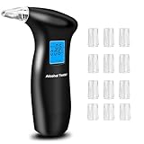 YRHWS Alkoholtester, Promillemessgerät Polizeigenau Alkoholmessgeräte mit...